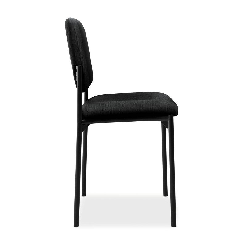 Scatter Fabric Stacking Office Chair Black - HON