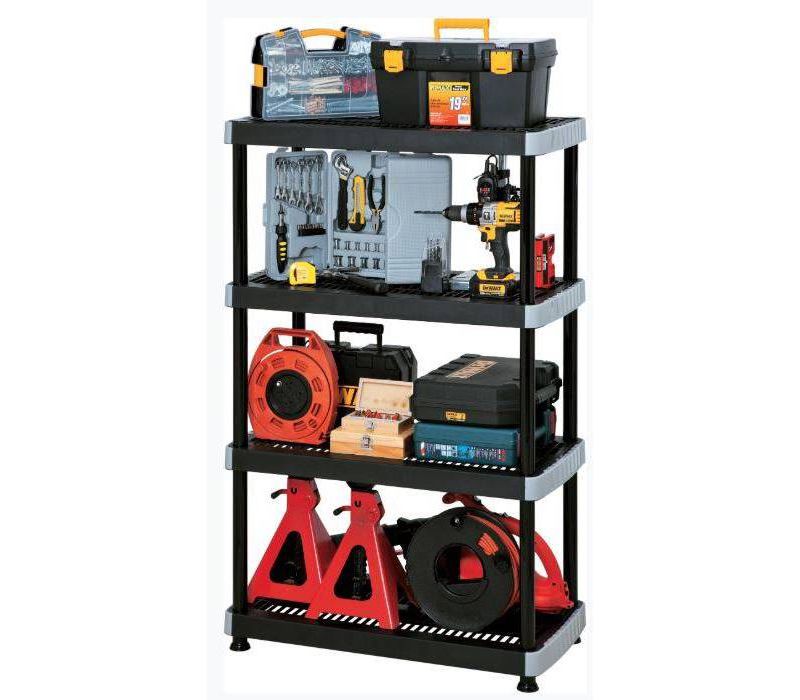 38" Soloman Wooden Shelf with Metal Brackets Brown - Kate & Laurel All Things Decor