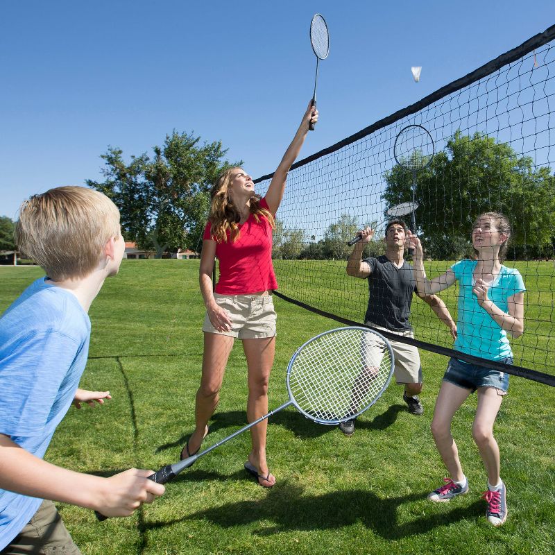 Kelsyus Premium Badminton Volleyball Combo