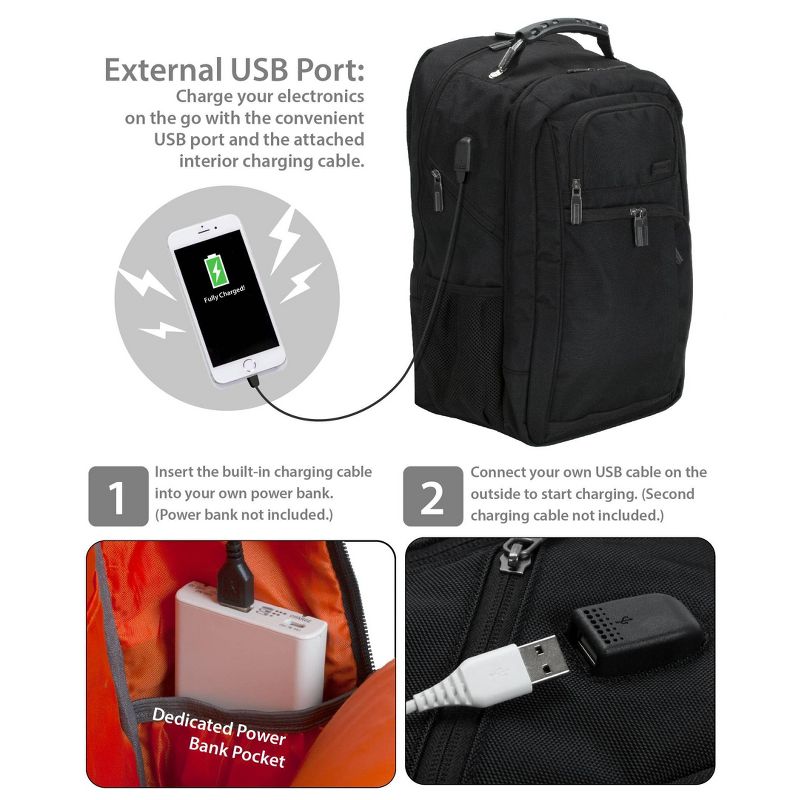 Rockland 20'' Military Tactical Laptop Backpack