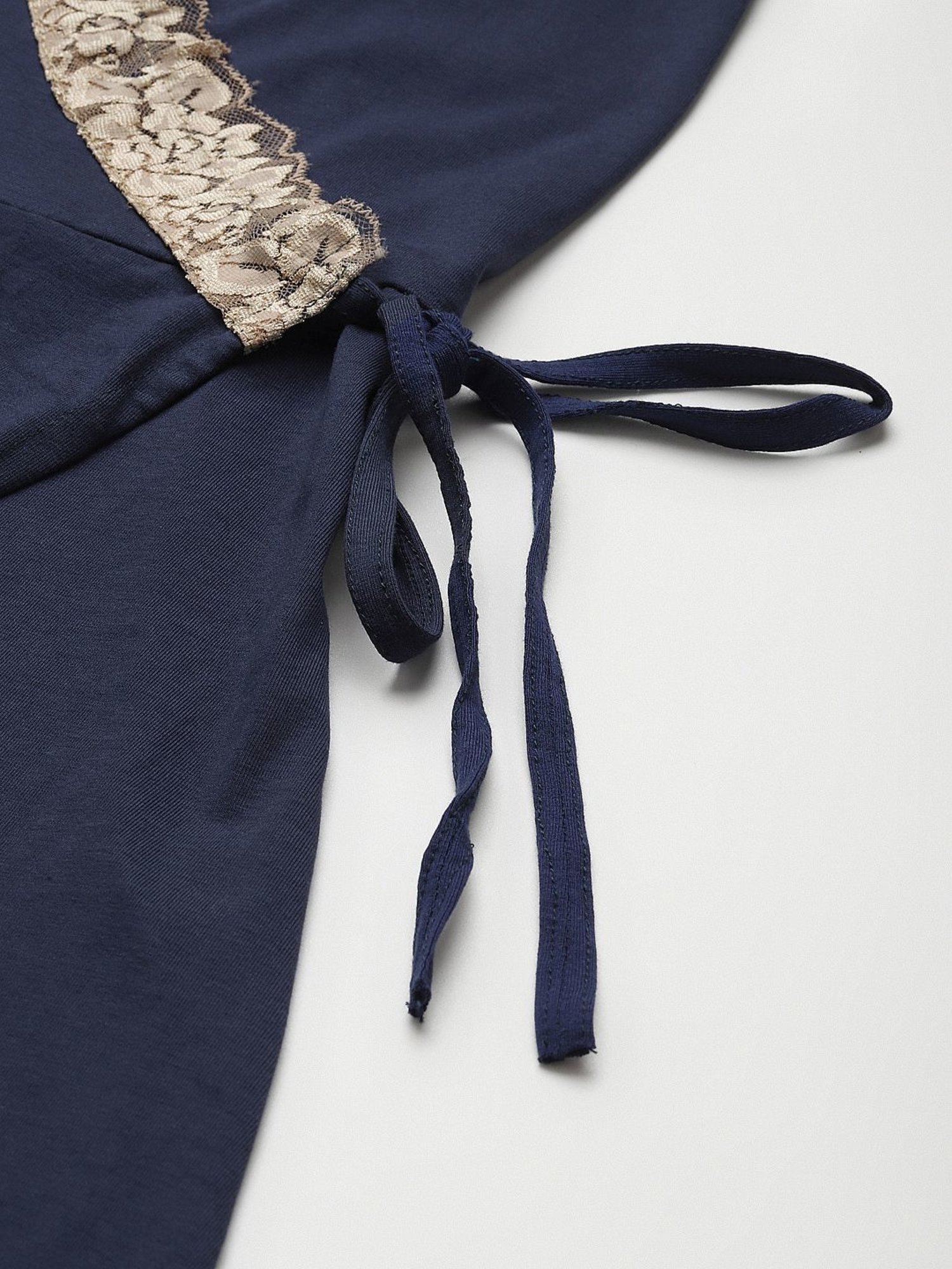 Ms.Lingies Blue Lace Work Nighty