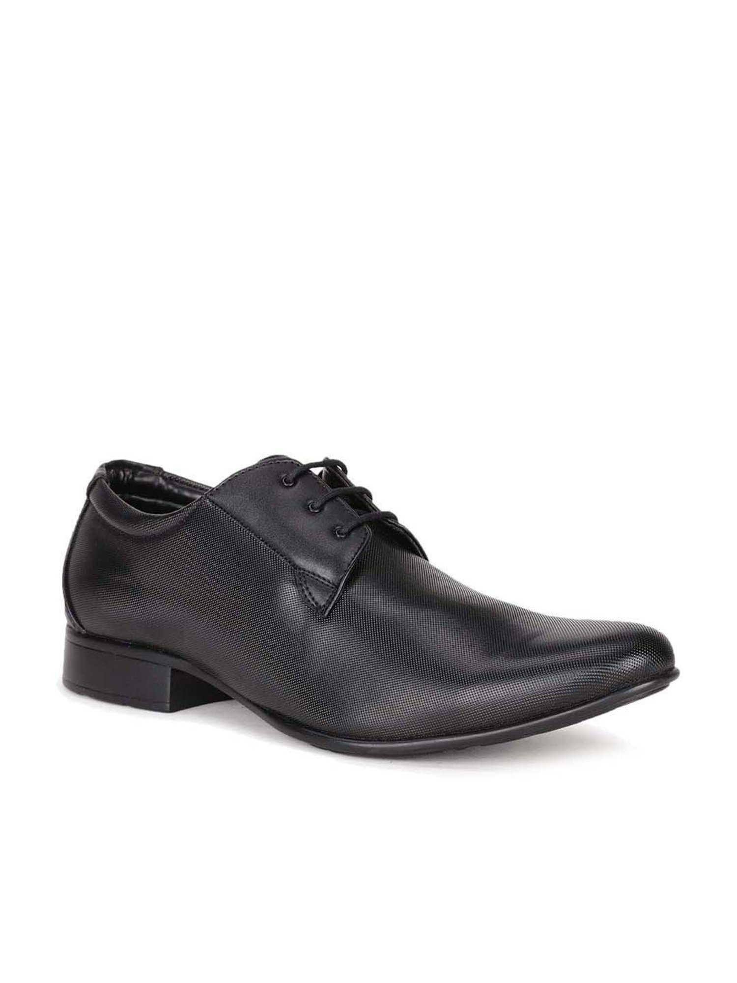 Bata Men's Black Derby Shoes