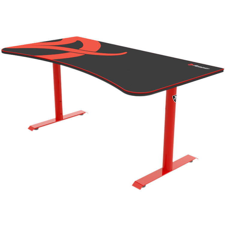 Arozzi Arena Heavy Duty Rectangle 63" Table Top Full Mousepad Gaming Desk