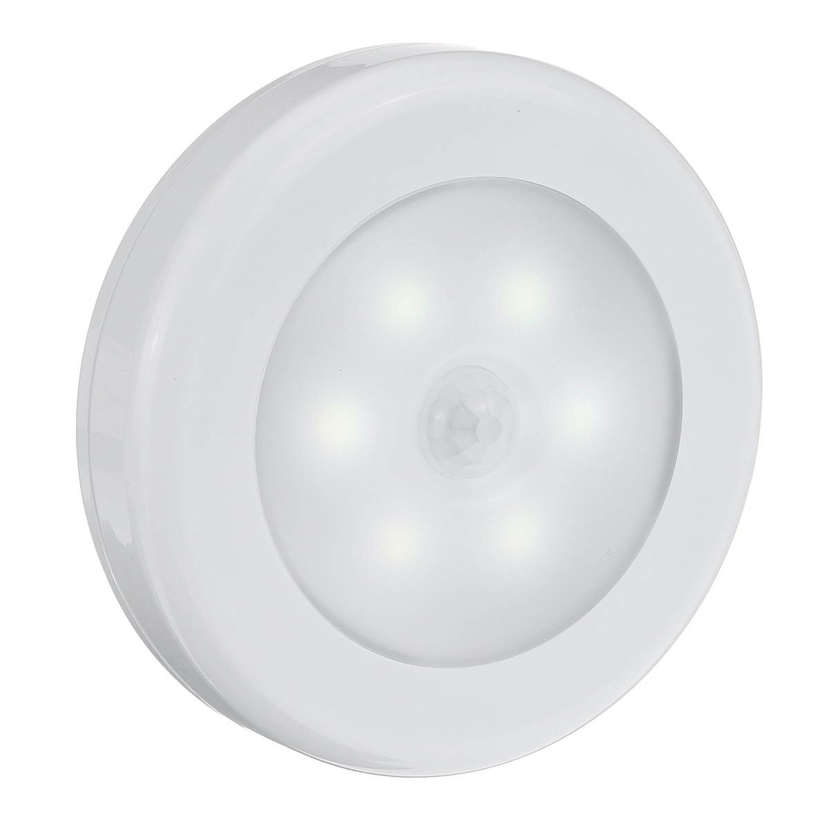 6LED Human Body Induction Light Sensitive Response Night Light Motion Cabinet Light Emergency Light-Warm light