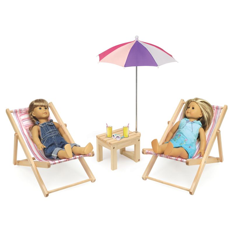 The Queen's Treasures Vintage Style Wooden Kitchen Sink for 18" Dolls