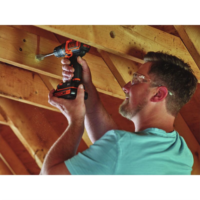 Black & Decker BDCDD220C 20V MAX Lithium-Ion 2-Speed 3/8 in. Cordless Drill Driver Kit (1.5 Ah)