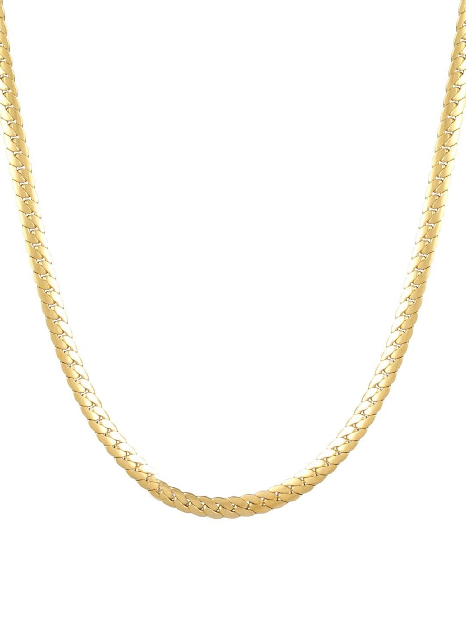 Bold by Priyaasi Classic Gold-Plated Link Chain for Men