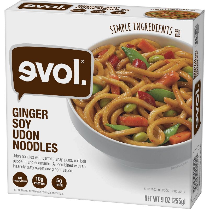 Evol Ginger Soy Udon Noodles - 9oz