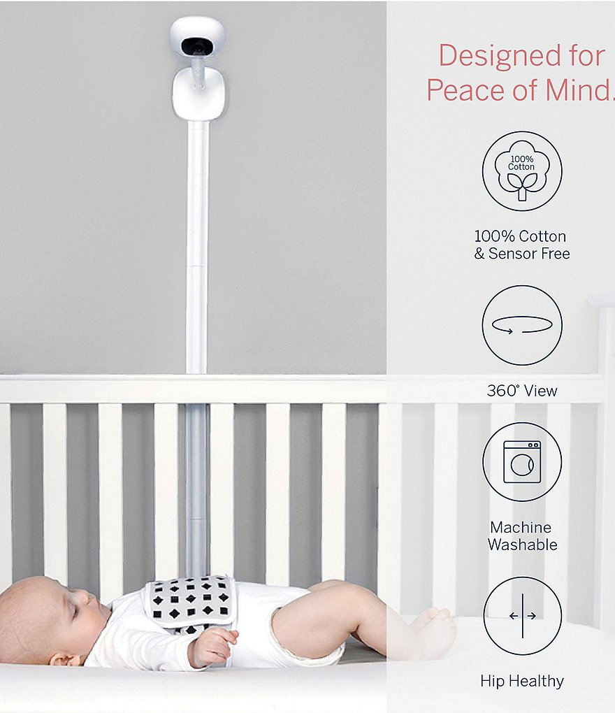 Nanit Baby Newborn-3 Months Breathing Wear Band for Nanit Cameras 3-Pack