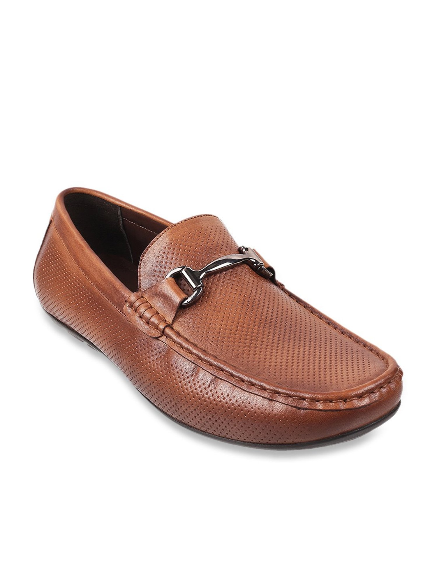 Metro Men's Tan Casual Loafers