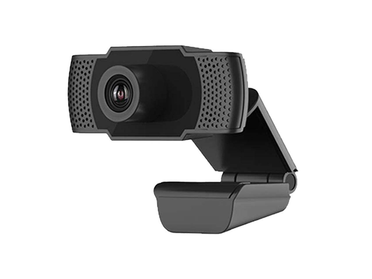 1080P HD Webcam with Microphone, USB 2.0 Camera with Auto Light Correction, Plug and Play, for Video Streaming, Conference, Gaming, Online Classes