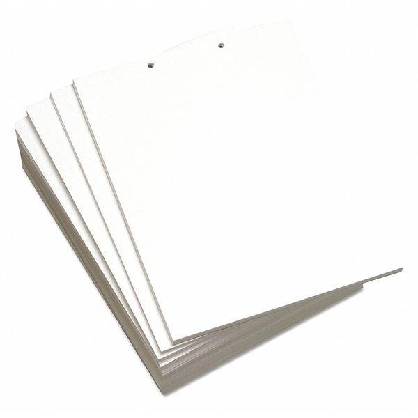 Willcopy&reg; Custom Cut Sheets, Letter Size, Prepunched Top, 2-Hole, 20 Lb, 500 Sheets Per Ream, Pack Of 5 Reams