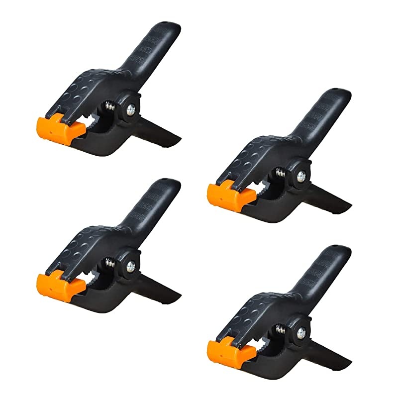 White Backdrop Background Screen 9 x 15 ft Muslin Photo Video Backdrop Studio 4 x Backdrop Clamp Included