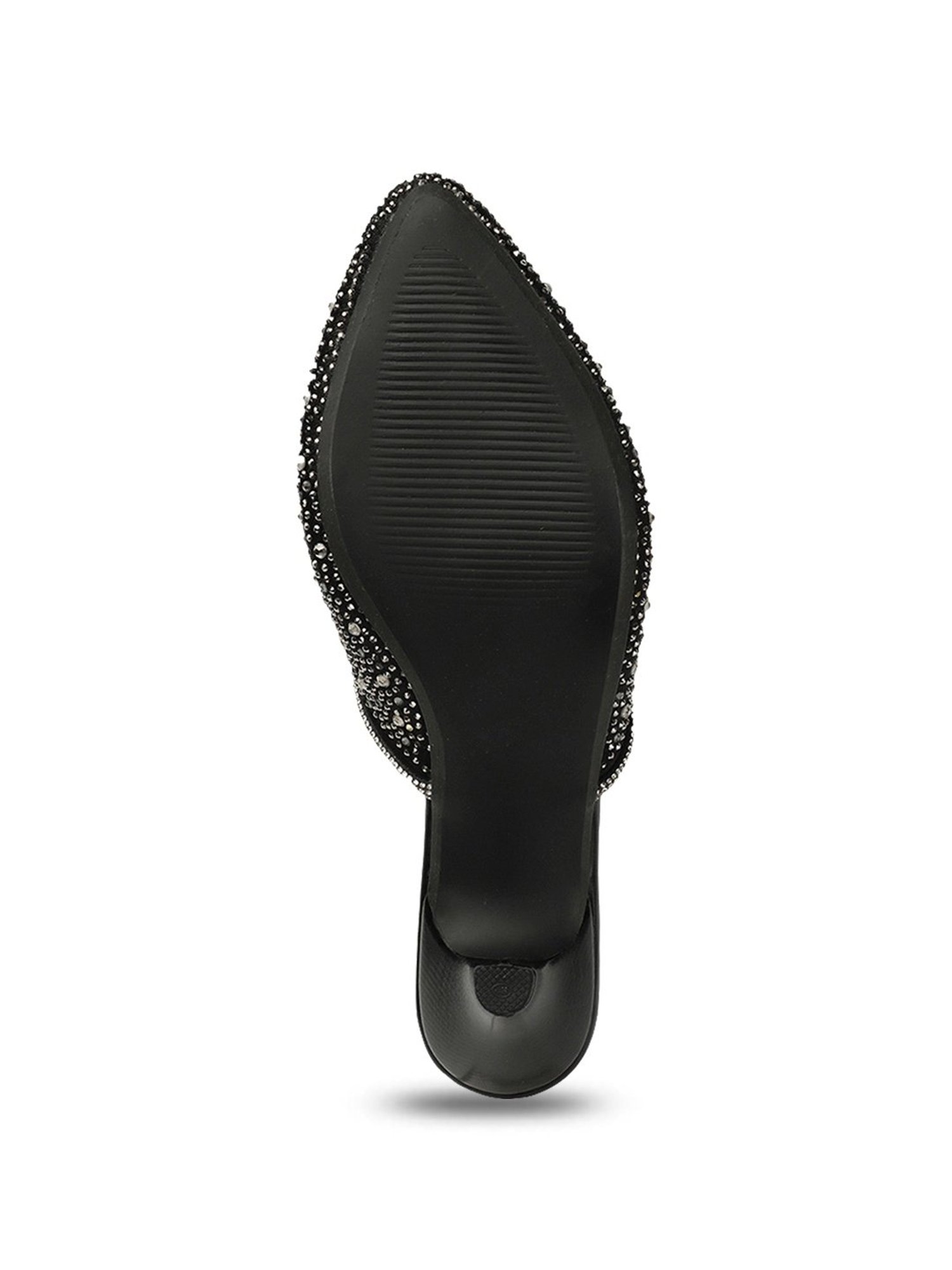 Elle Women's Black Mule Shoes