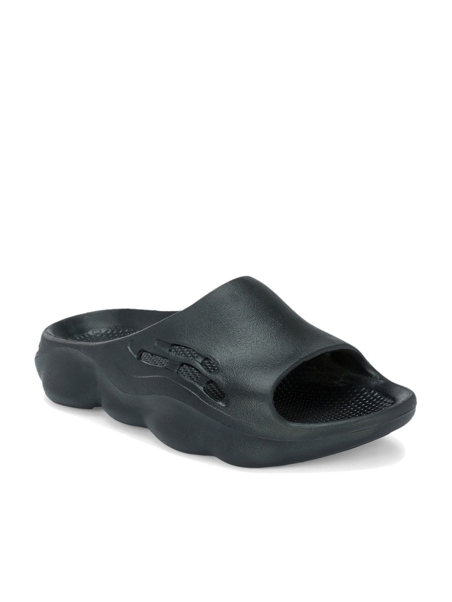 Yuuki Men's BREEZY Black Slides