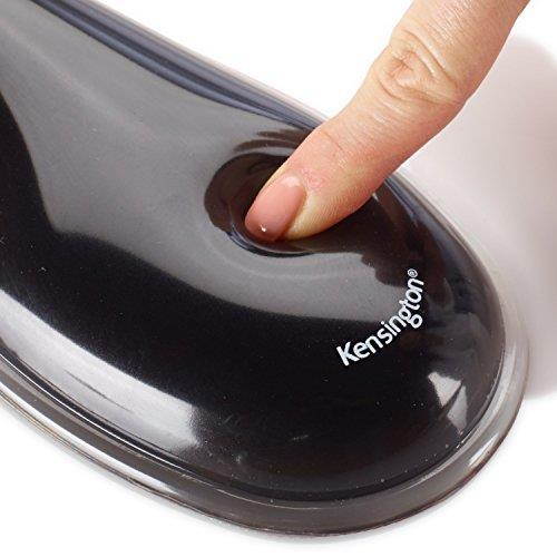 Kensington Duo Gel Wave Mouse Pad Wrist Rest, Blue 62401