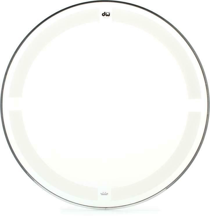 DW Coated/Clear Drumhead - 18 inch (2-pack) Value Bundle