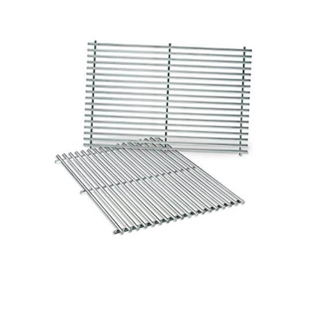 weber 7528 stainless steel cooking grates 19.5 x 12.9 x 0.6