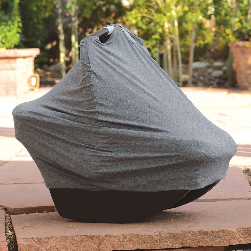 GO By Goldbug 5-in-1 Multi Use Cover And Nursing Scarf - Gray