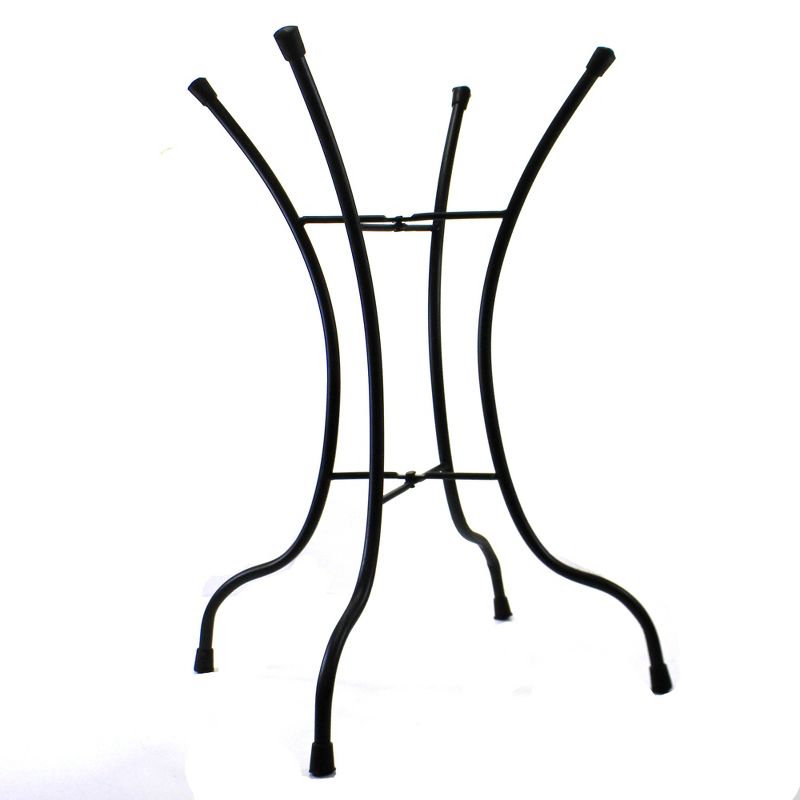 Home & Garden 20.0" Bountiful Birdbath W/Stand Floral Colorful Evergreen Enterprises Inc  -  Bird Baths