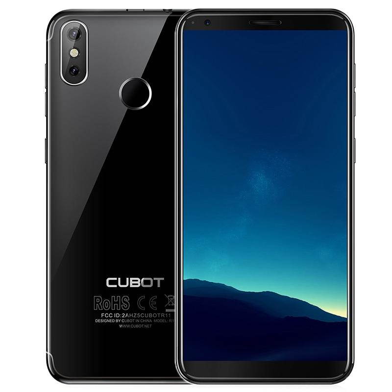CUBOT R11 3G Phablet 5.5 inch Android 8.1 MTK6580 1.3GHz Quad Core 2GB RAM 16GB ROM Dual Rear Cameras Fingerprint Recognition