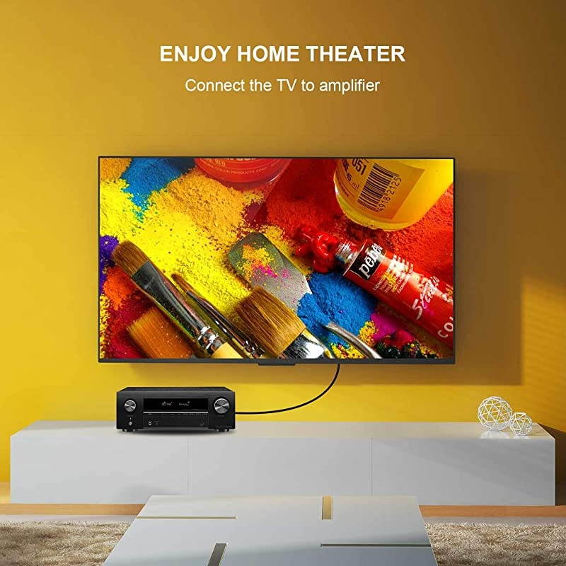 14 inch Male to 35mm 18 inch Female Stereo Audio Adapter Converter for Guitar Headphones Amp Gold Plated 2 Pack