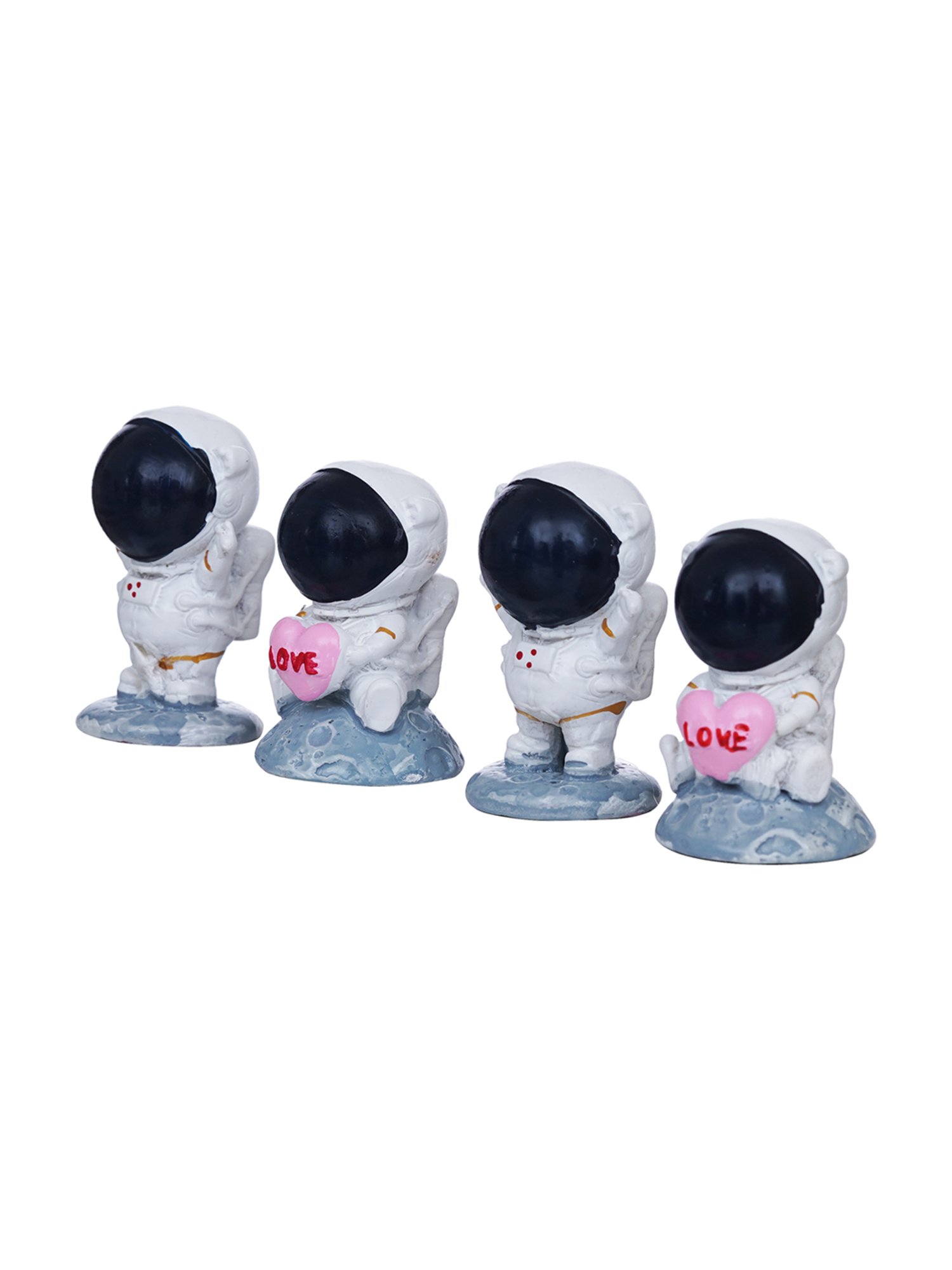 eCraftIndia Solid Polyresin Astronaut Statues