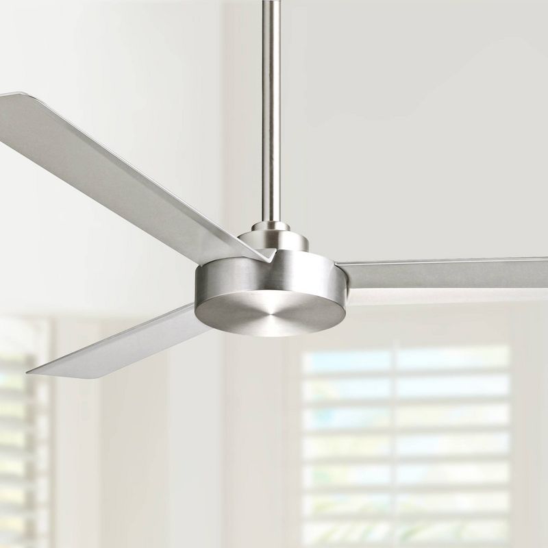52" Minka Aire Roto Brushed Aluminum Ceiling Fan