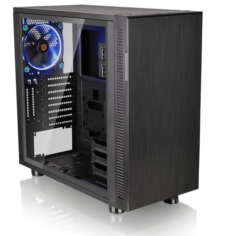 Fractal Design Node 202 Computer Case - Black - 2 x Bay - 1 x 450 W - Power Supply Installed - Mini ITX Motherboard Supported - 7.72 lb