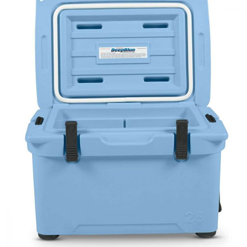 Engel 5.2 Gallon 24 Can 25 High Performance Roto Molded Ice Cooler, Arctic Blue