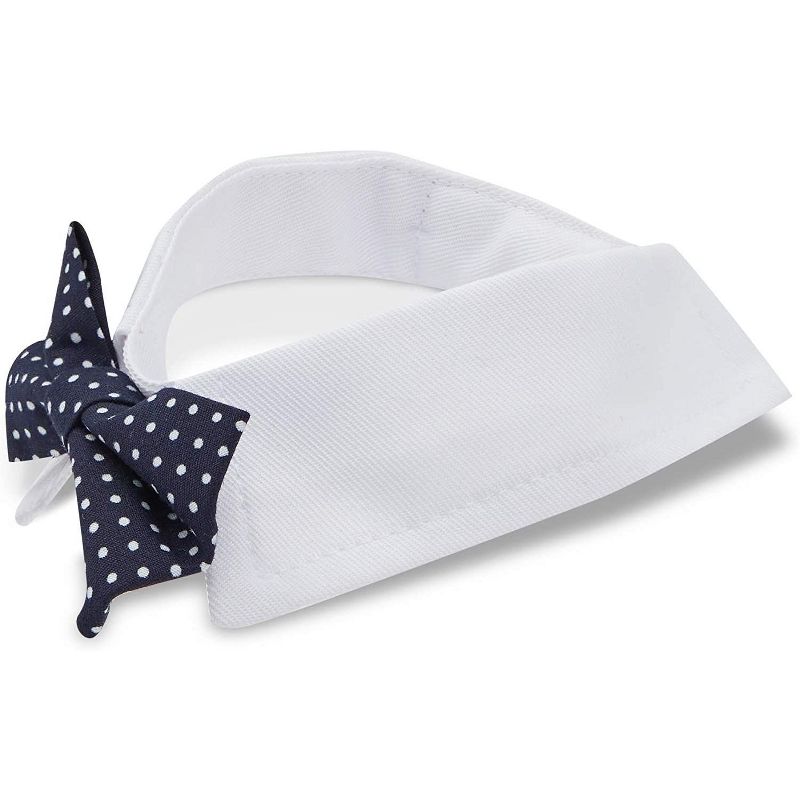 Zodaca 4 Pack Dog Suit Collars and Bow Ties, Costume for Puppy (4 Sizes)