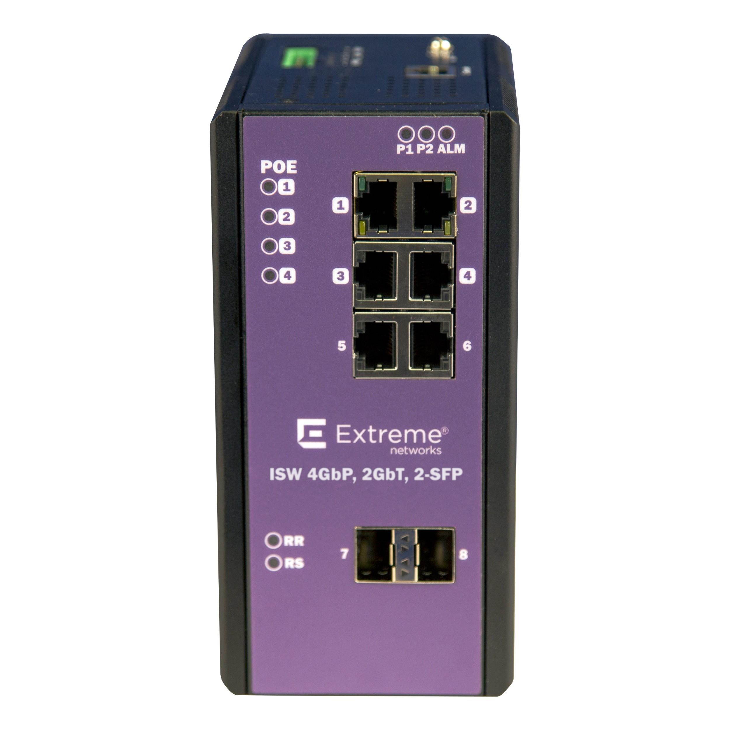 Extreme Networks 16803 4pt Poe+ Gigabit 2pt Gigabit W/ 2pt Sfp