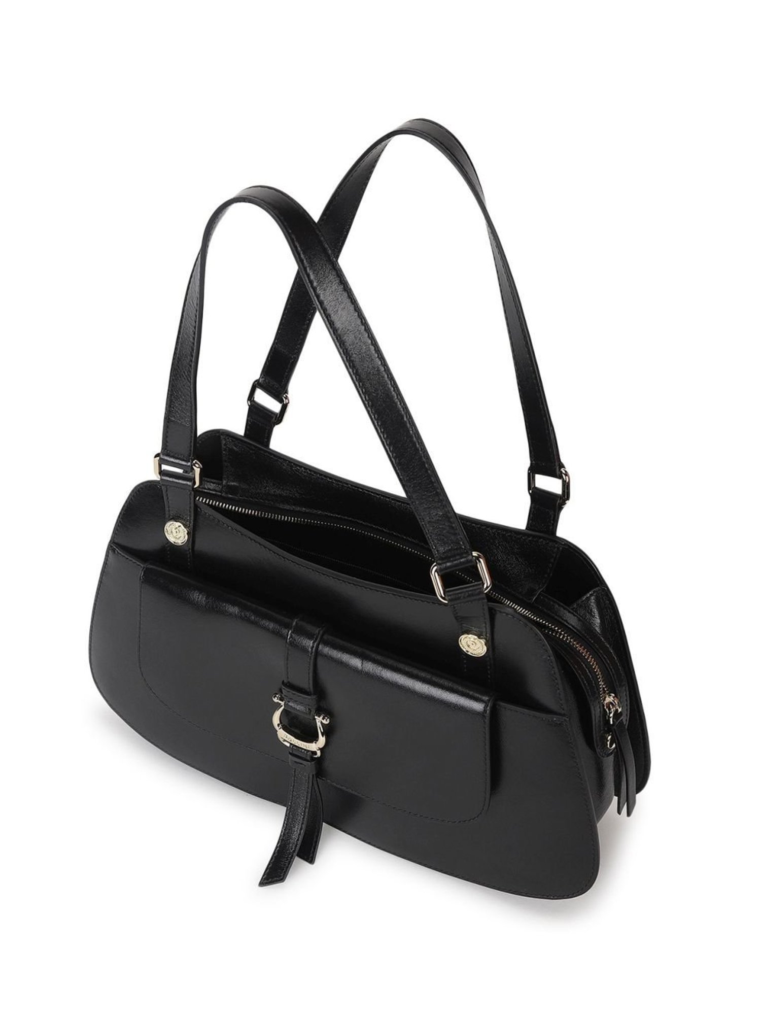 Pollini Black DAYTONA Large Hobo Bag