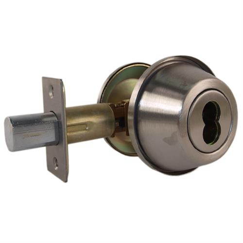 Trans Atlantic DL-DB251IC-US32D Stainless Steel US32D Interchangeable Core Single Cylinder Deadbolt (Core Sold Seperately)