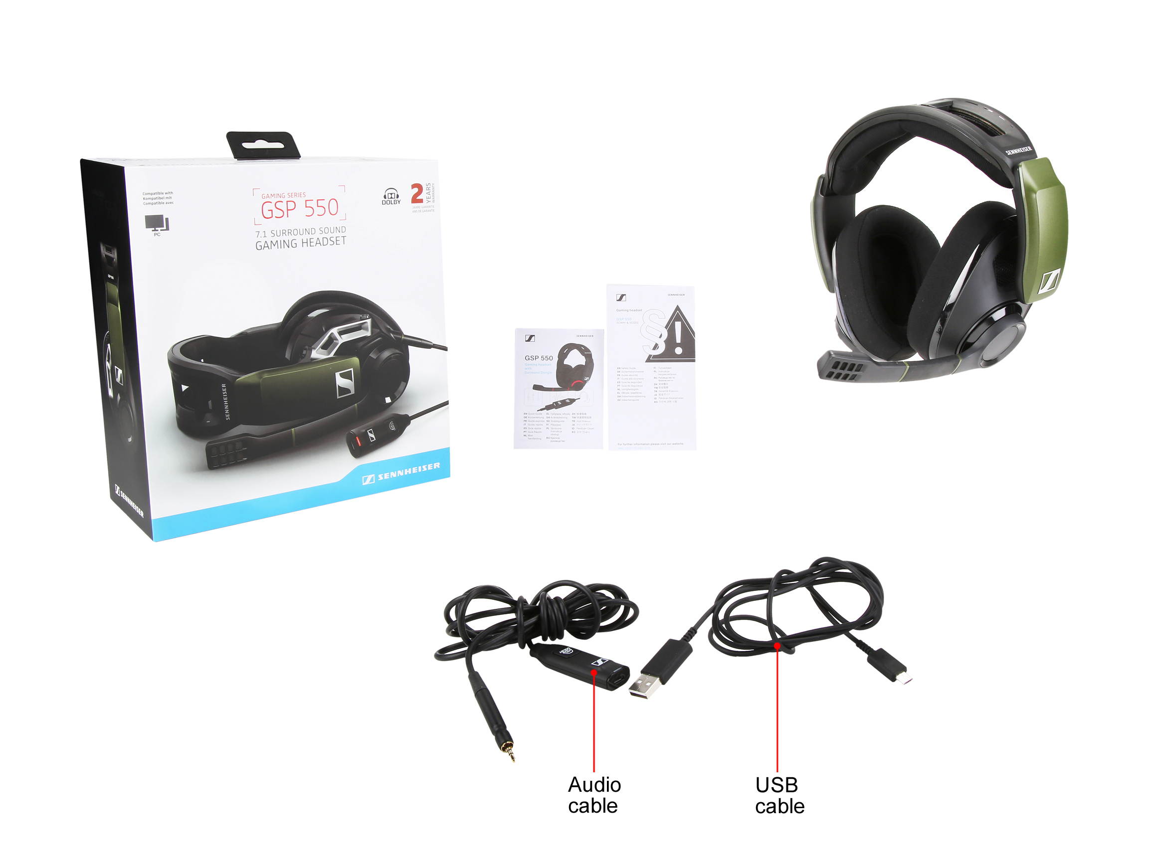 SENNHEISER GSP 550 Circumaural Headset