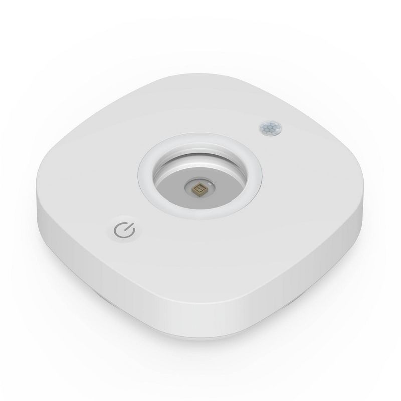 UV Toilet Sanitizer with LED Night Light White - evekare