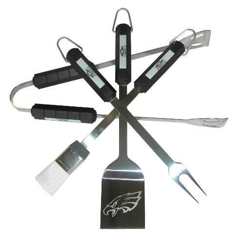 Siskiyou Sports 78117 Philadelphia Eagles- 4 Piece Bbq Set