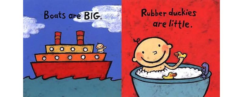 Big Little by Lisa Patricelli by Leslie Patricelli (Board Book)