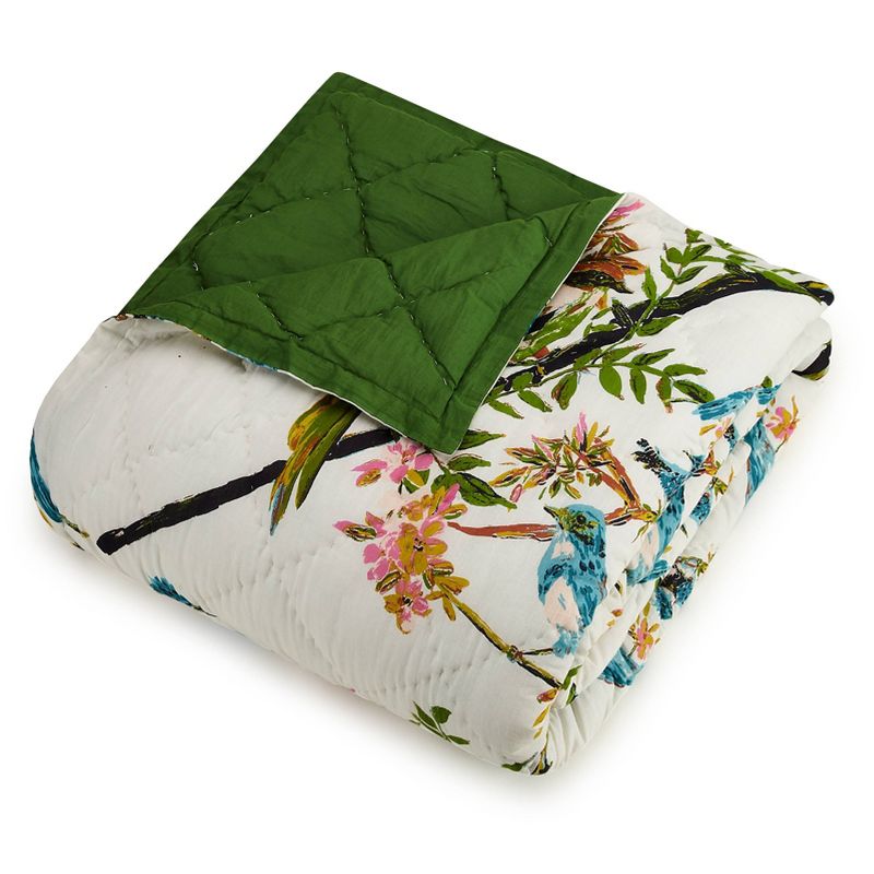 Bari J for Makers Collective Conservatory Full/Queen 3pc Quilt Set Cream