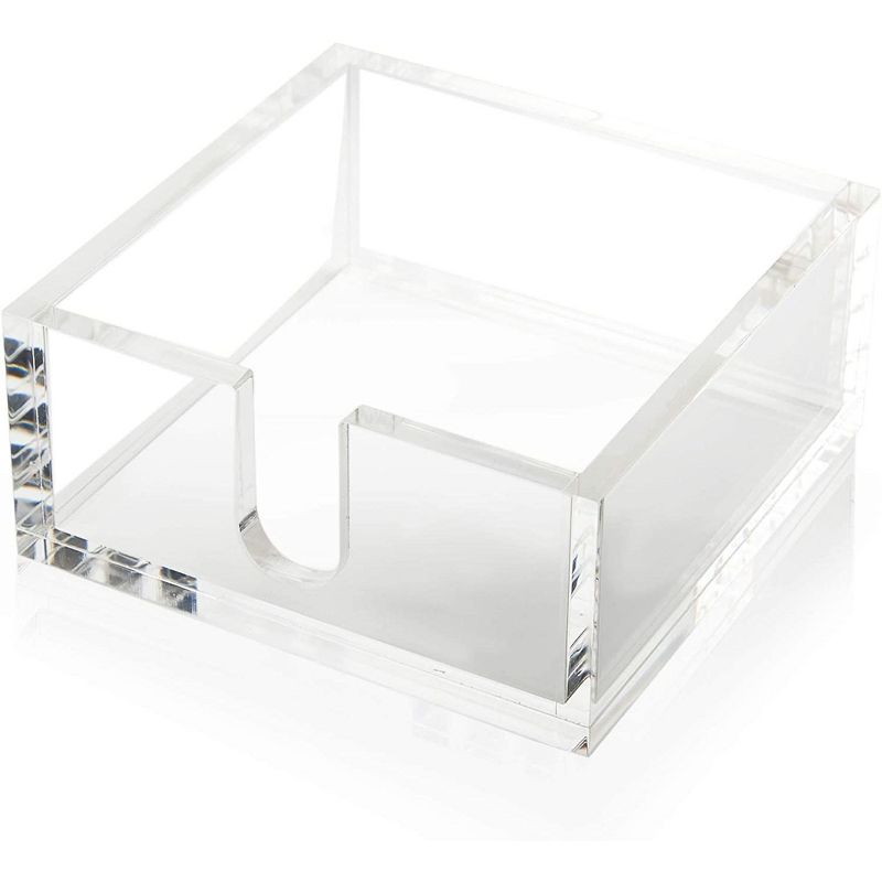 Acrylic Napkin Holder with Napkins (Fits 5 in.)