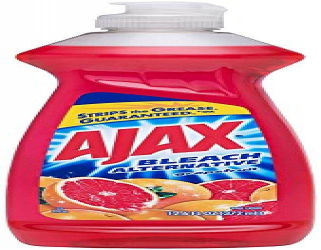 AJAX Ultra Bleach Alternative Dish Liquid - Liquid - 12.60 fl oz - Grapefruit Scent - 1 Each - Pink  CPC44669