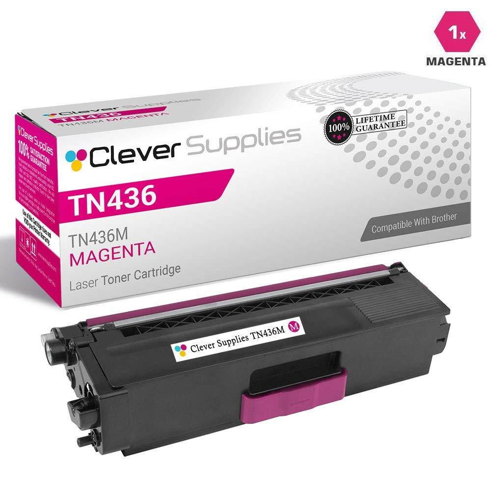 CS Compatible Brother TN436 TN-436 TN436BK TN436C TN436M TN436Y for HL-L8360CDW / L9310CDW MFC-L8900CDW / L9570CDW Toner Cartridges 4 Color Set