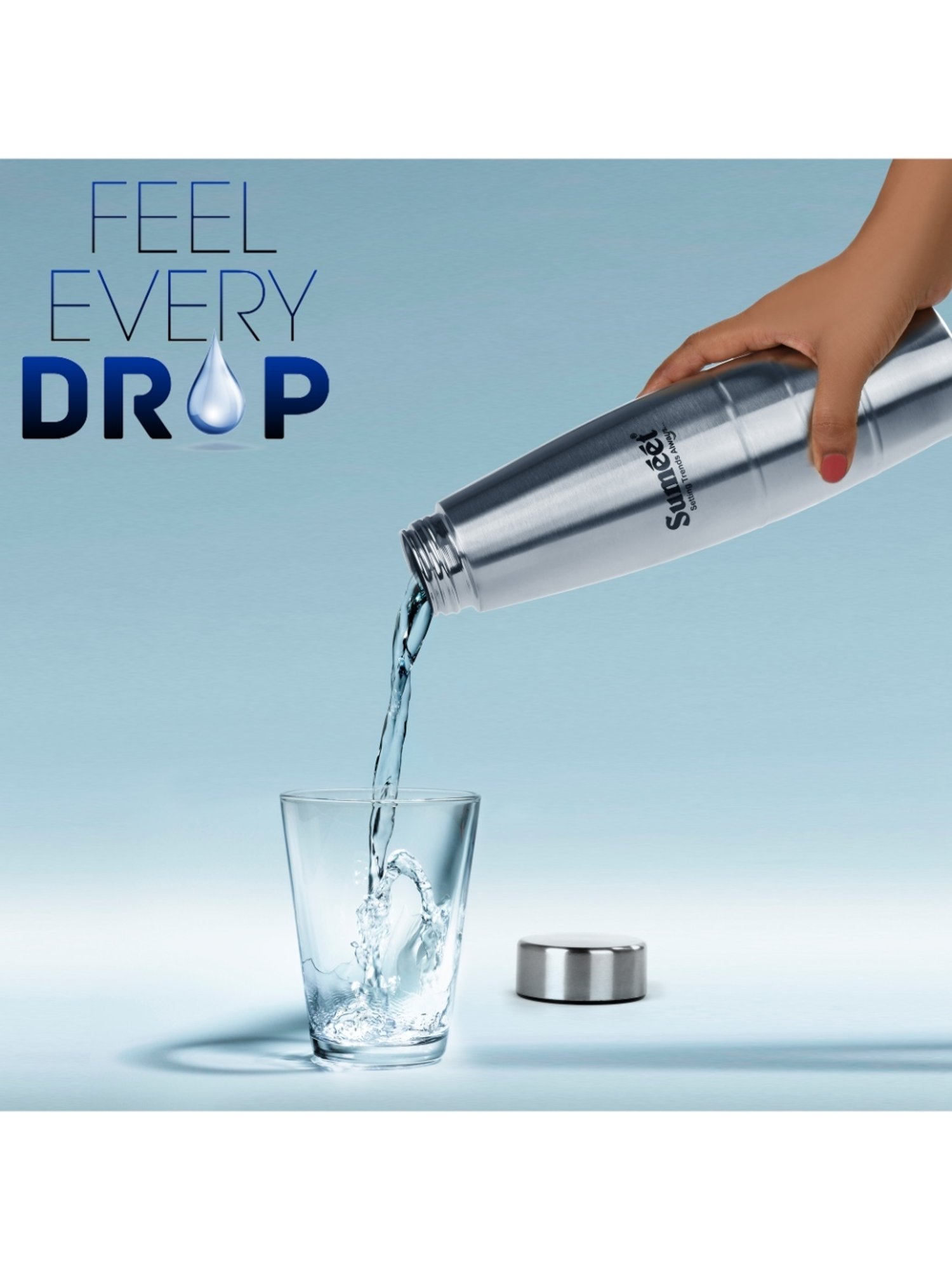 Milton BLISS 900 Thermosteel Vaccum Insulated Hot & Cold Water Bottle, 820 ml, Pink