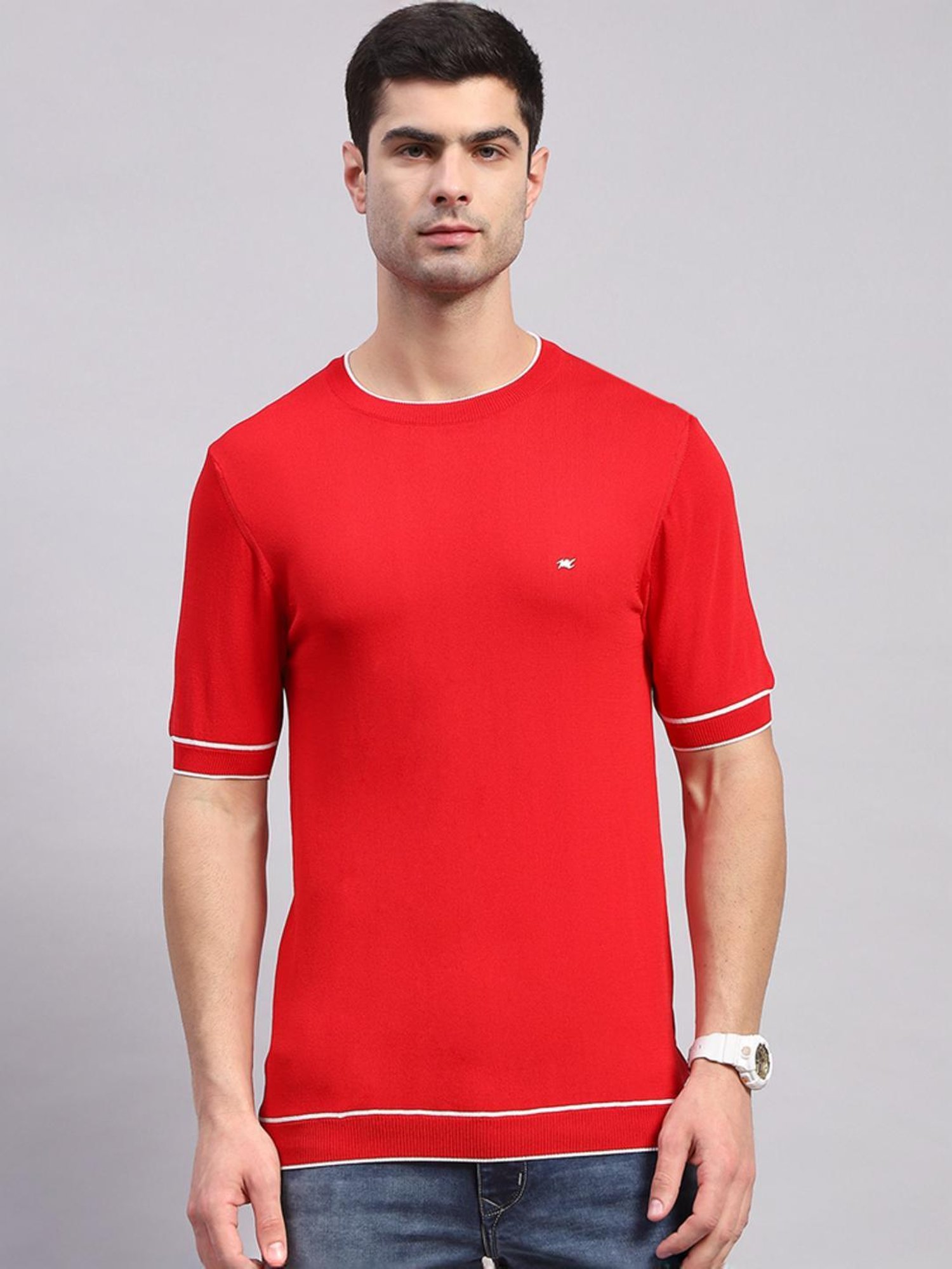 Monte Carlo Red Regular Fit T-Shirt