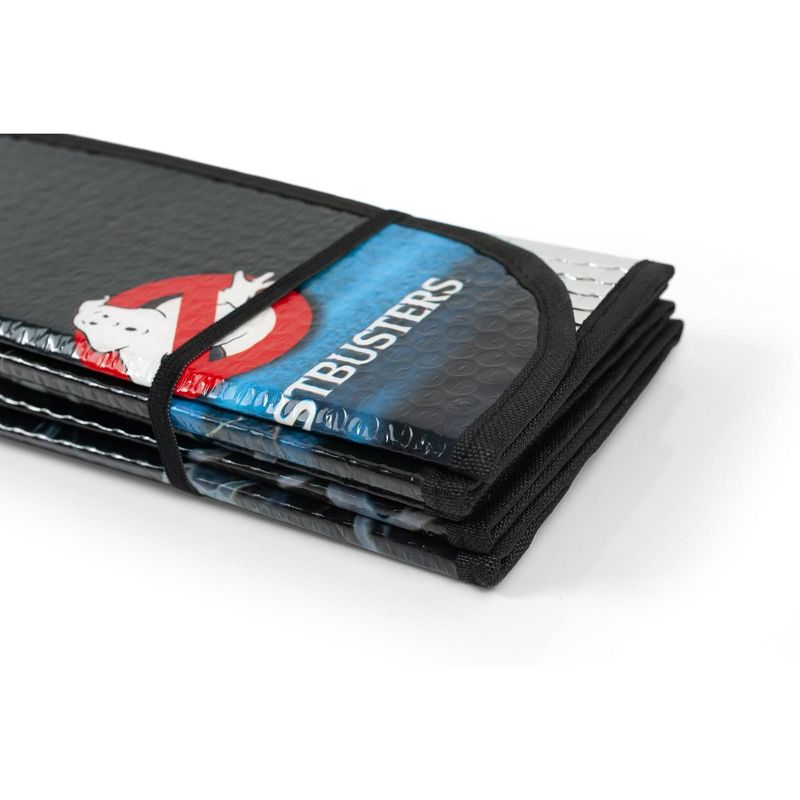 Just Funky Ghostbusters Angry Stay Puft Marshmallow Man Car Sunshade | 58 x 27.5 Inches