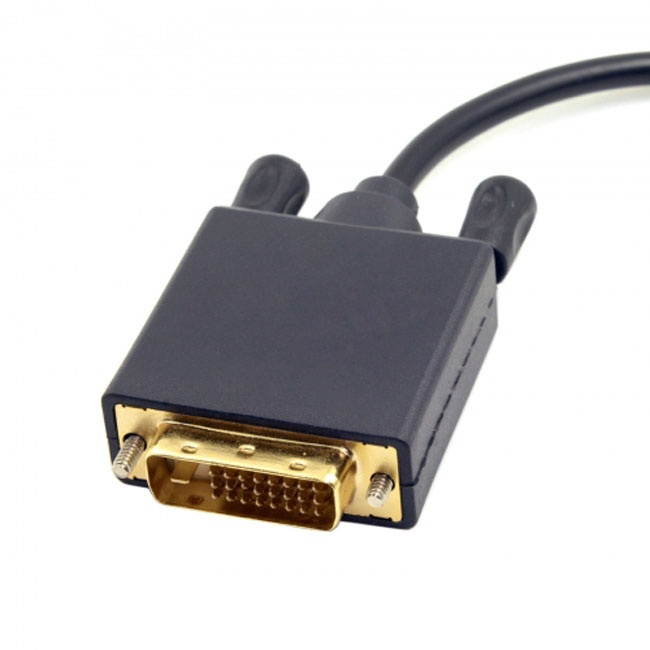 Jimier DisplayPort DP Male to DVI Male Single Link Video Cable 6ft 1.8m for DVI monitor DP-029-1.8M