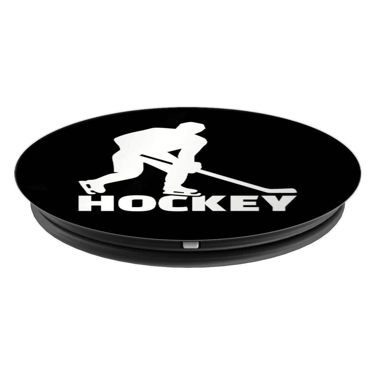 Hockey player PopSockets Grip and Stand for Phones and Tablets