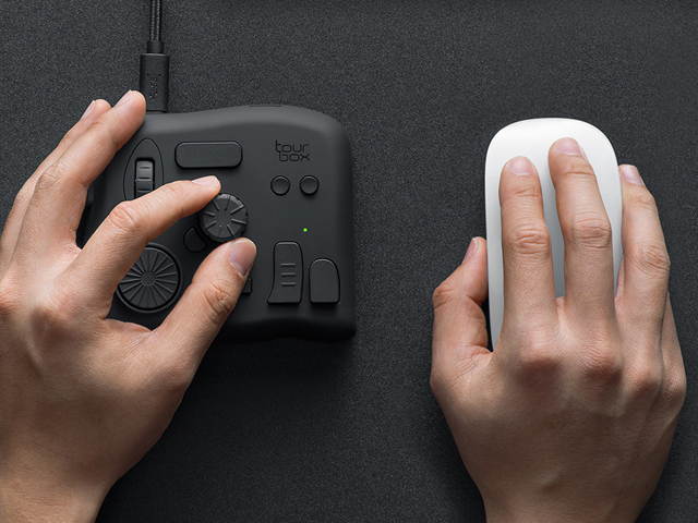 TourBox NEO-The Ultimate Tool For Creators Applying for image, video, audio, drawing editting and creating. Compatible with Photoshop, Lightroom, Premiere, Clip Studio Paint, Final Cut Pro, etc.