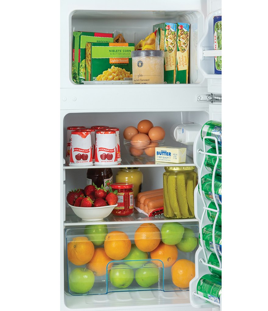 Igloo 3.2 Cu. Ft. Double Door Refrigerator With Freezer