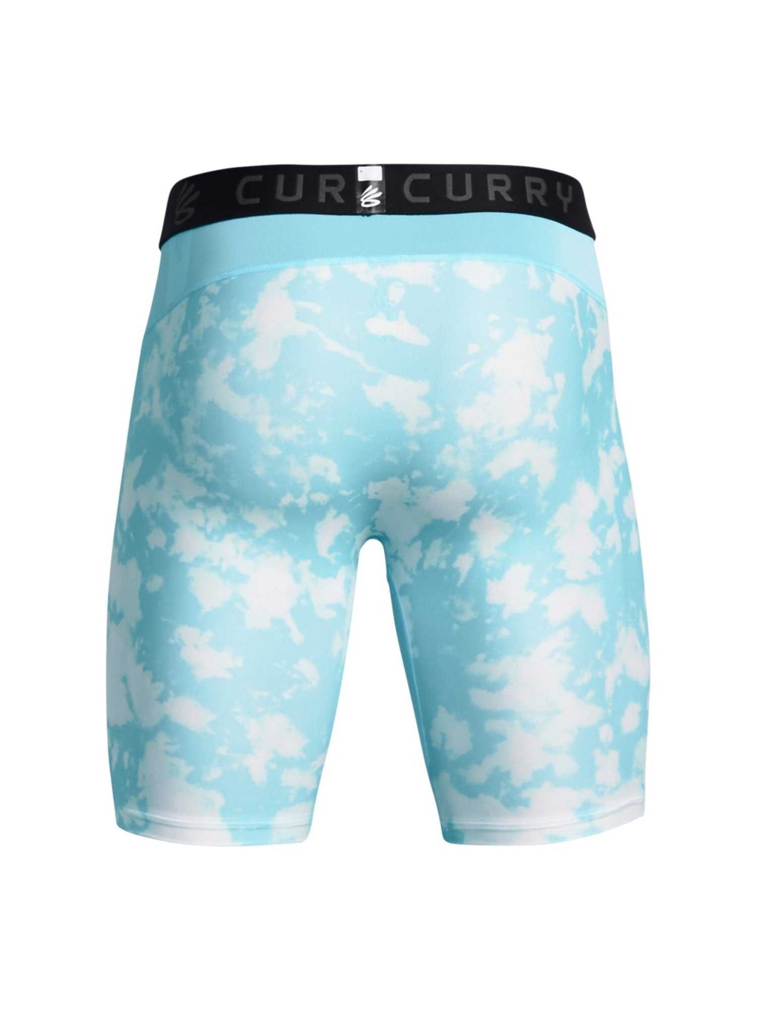Under Armour Blue Fitted Printed Sports Capris